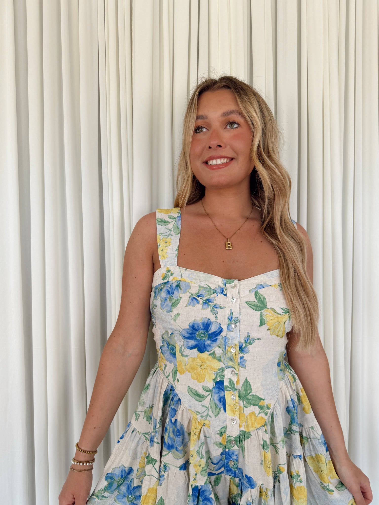 Floral Tiered Ruffle Romper
