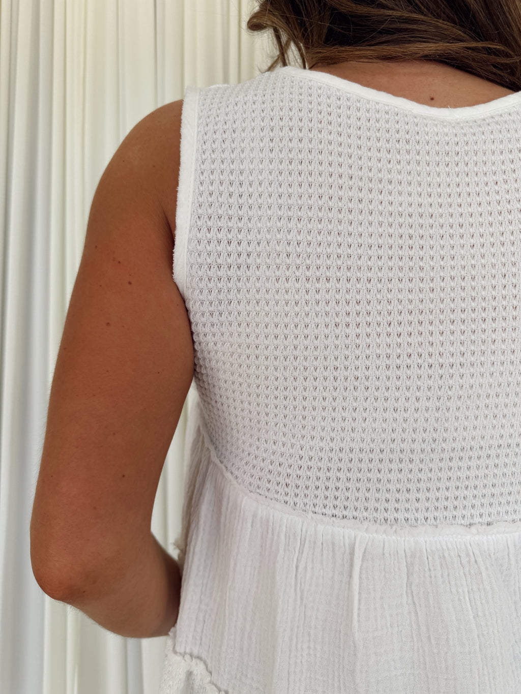 Mini Babydoll Sleeveless Tank