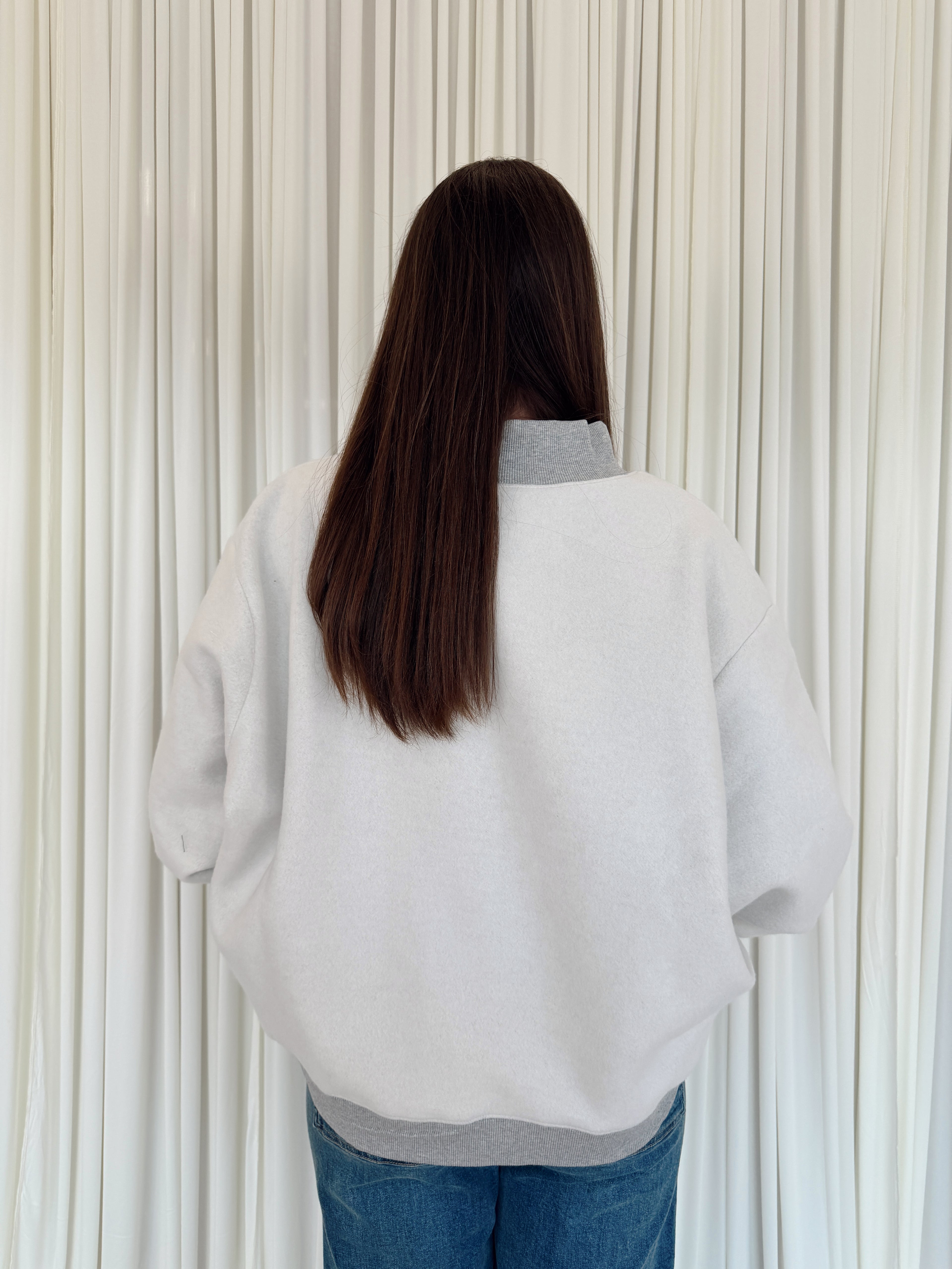 WRSHP Reversible Mock Sweatshirt