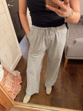 Striped Wide Leg Pants