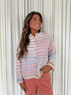 Button-Up Knit Sweater Cardigan