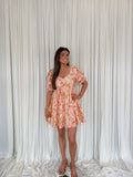 Tencel Floral Smocking Detailed Mini