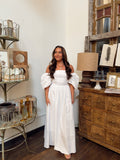Off-the-Shoulder Maxi Dress