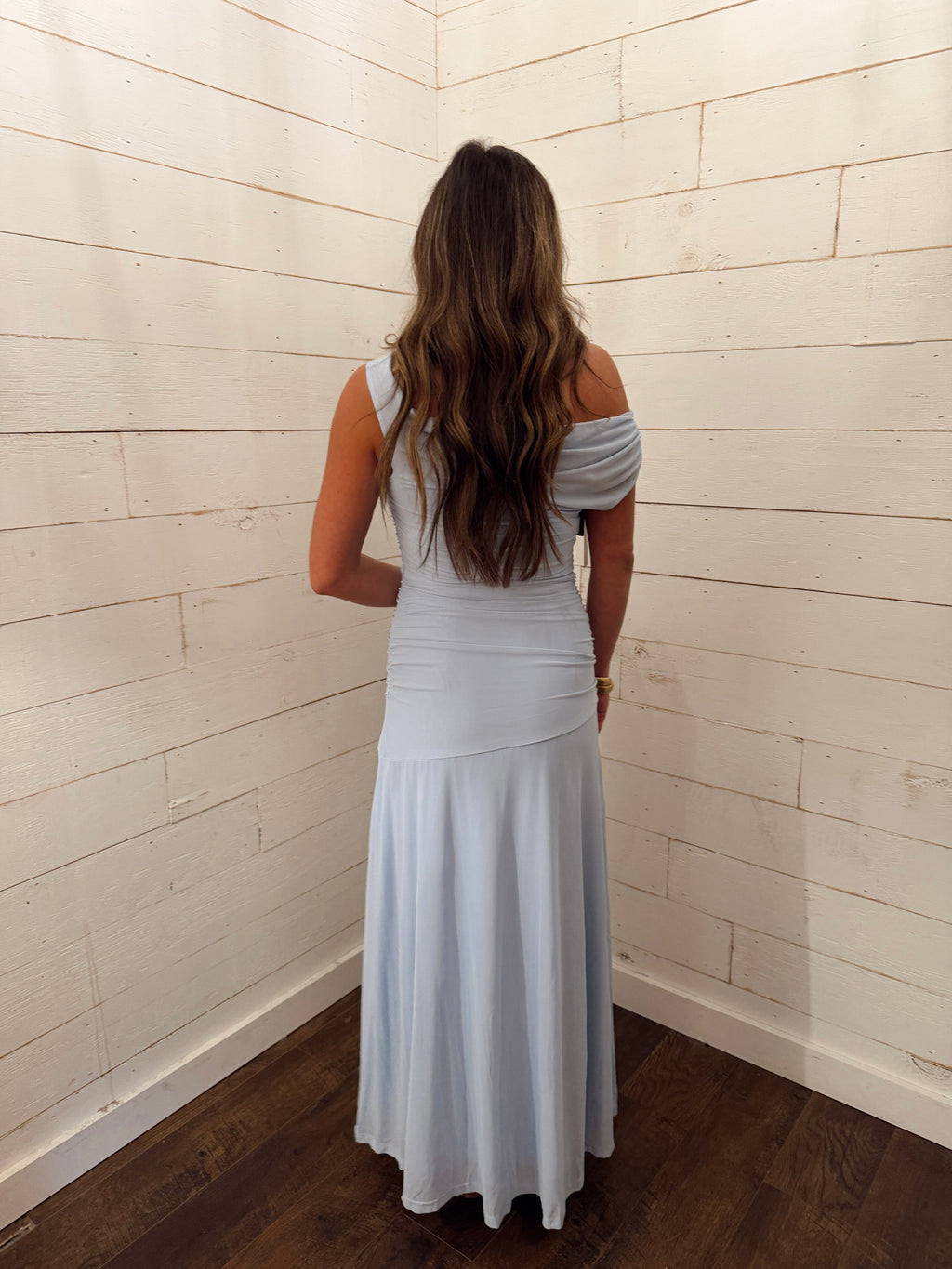 Off the Shoulder Maxi Dress
