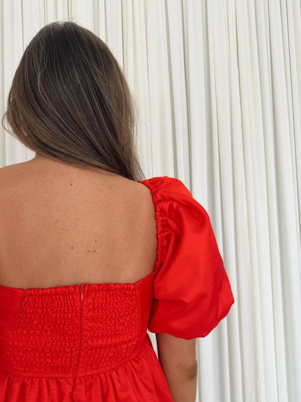 Square Neck Mini Dress