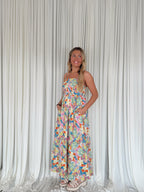 Tropical Garden Maxi Dress