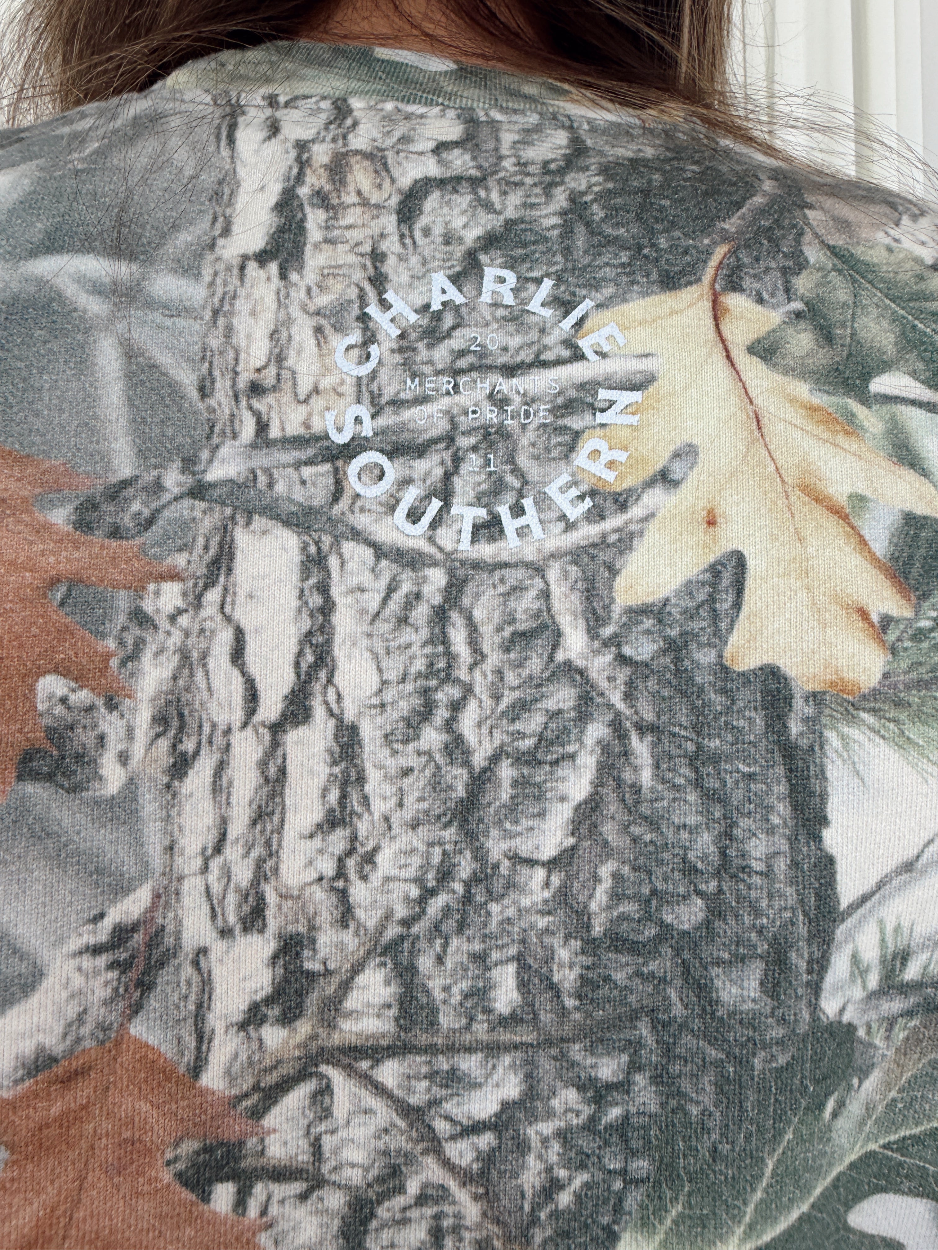 Members Only Camo Sweatshirt