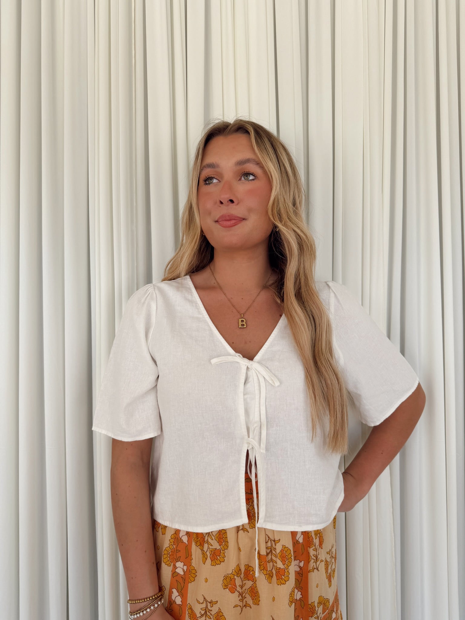 Z-Supply La Belle Linen Top