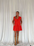 Cap Sleeve Tiered Dress