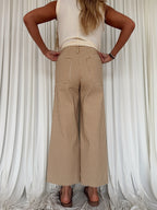 Gingham Straight Leg Pants