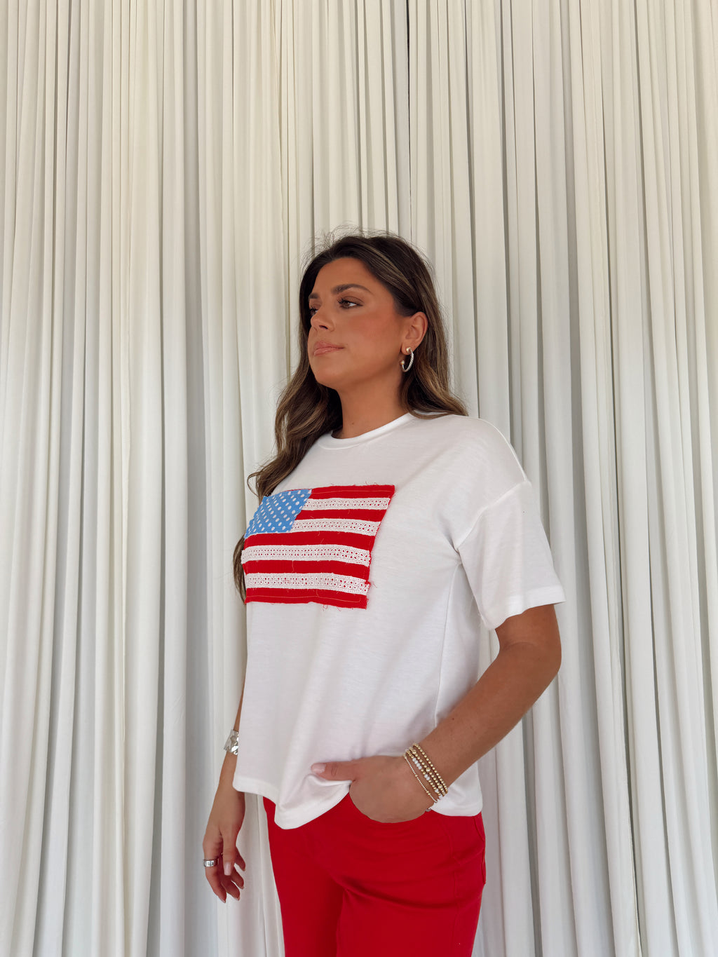 4th of July Flag T-shirt