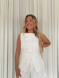 Twill Eyelet Vest