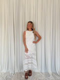 Floral Lace Sleeveless Maxi Dress