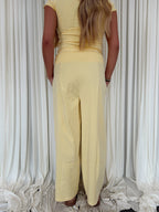 Mineral Washed Wide Leg Pants