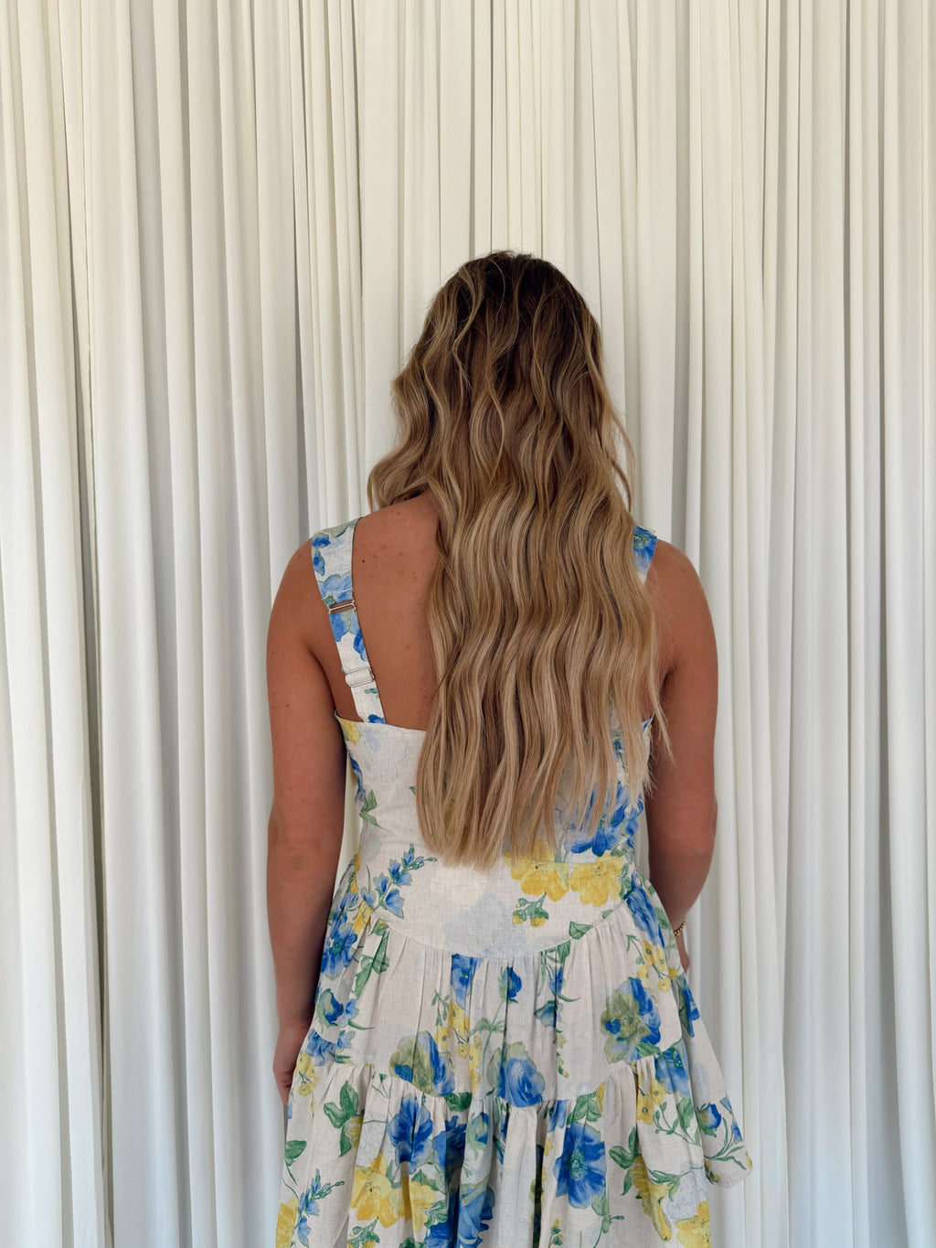 Floral Tiered Ruffle Romper