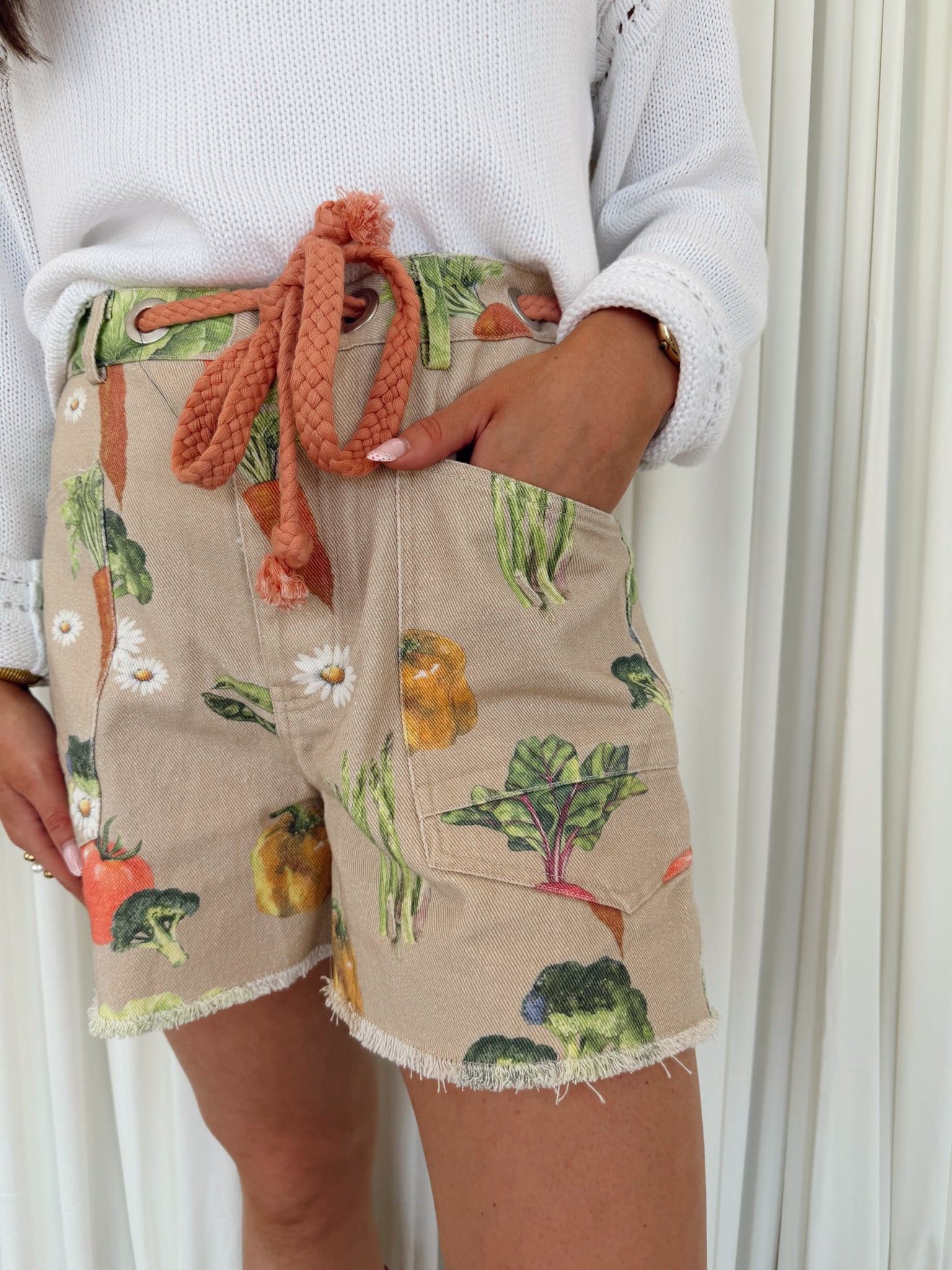 Mineral Washed Garden Shorts