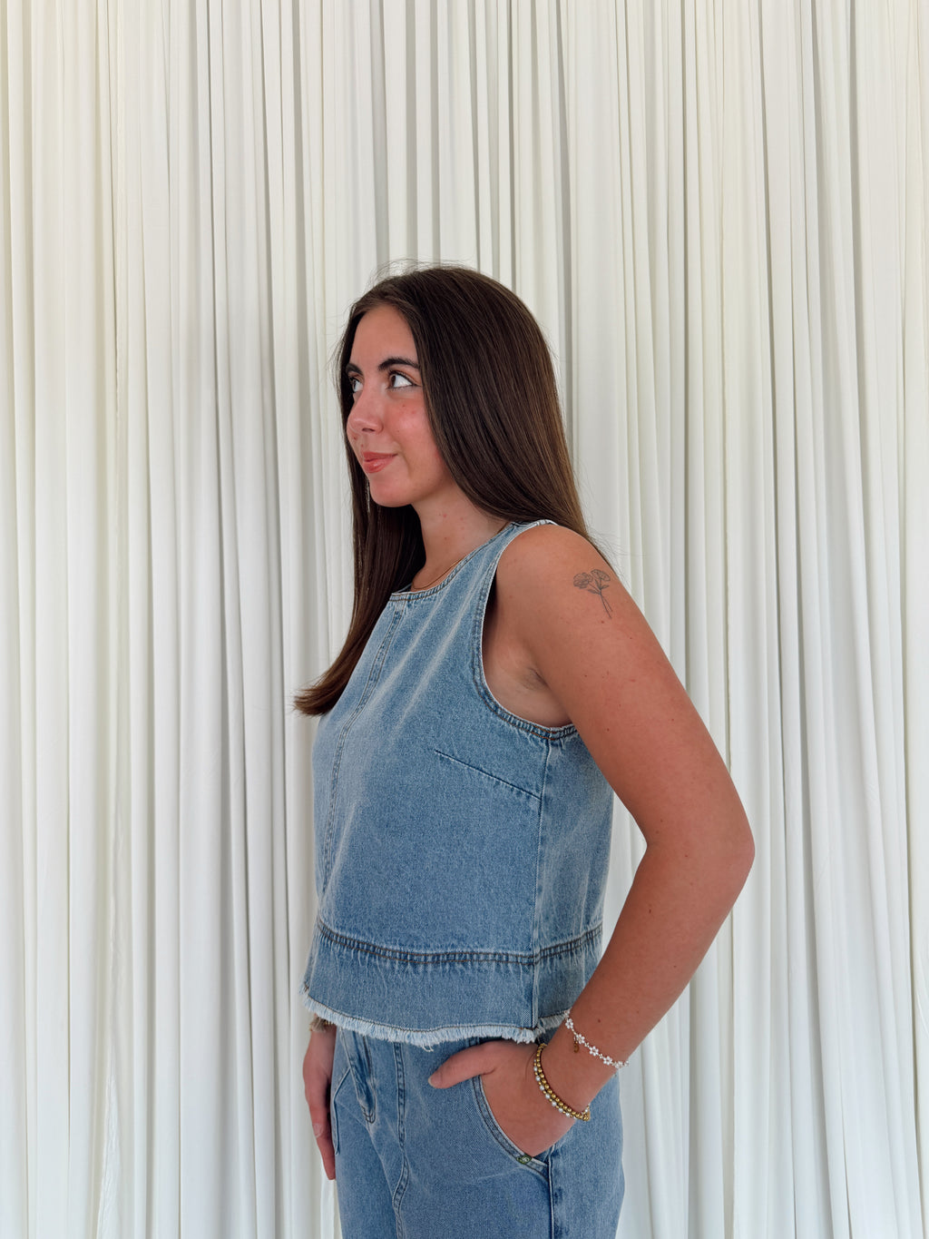 The Aqualina Top