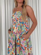 Tropical Garden Maxi Dress