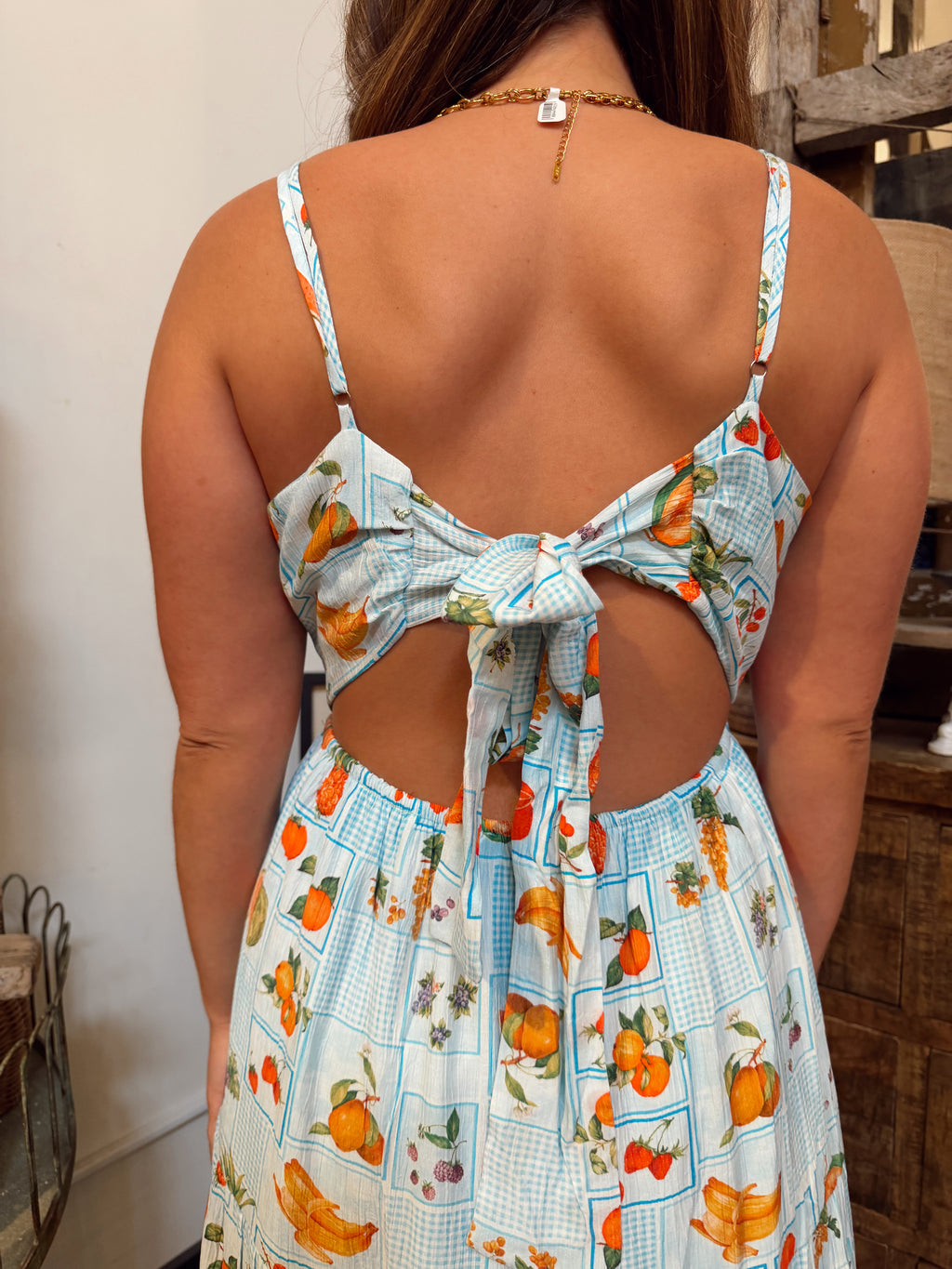 Citrus Grove Maxi Dress