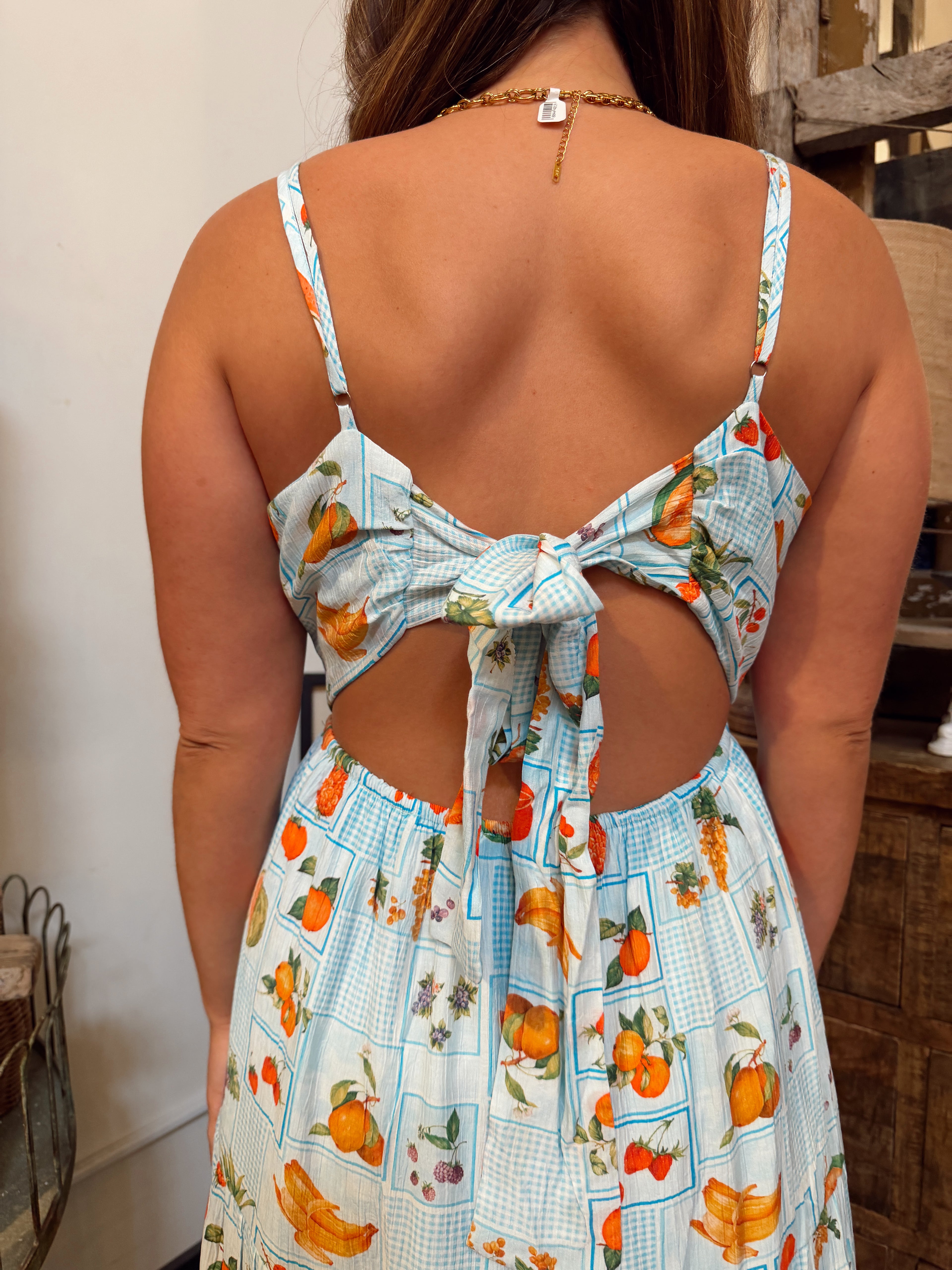 Citrus Grove Maxi Dress