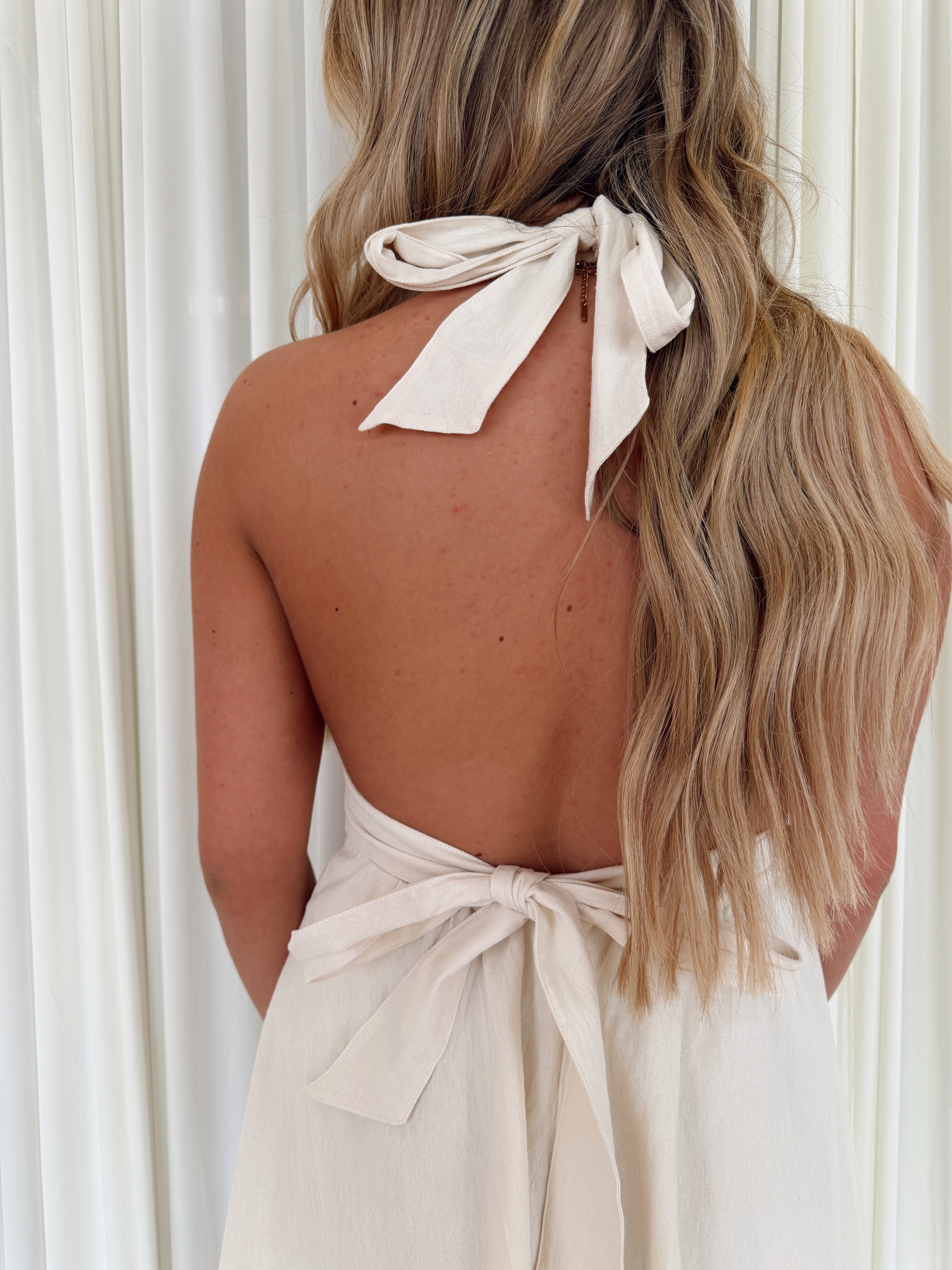 Cowl Neck Mini Dress