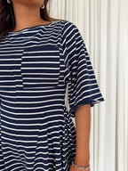 Striped Flowy Romper