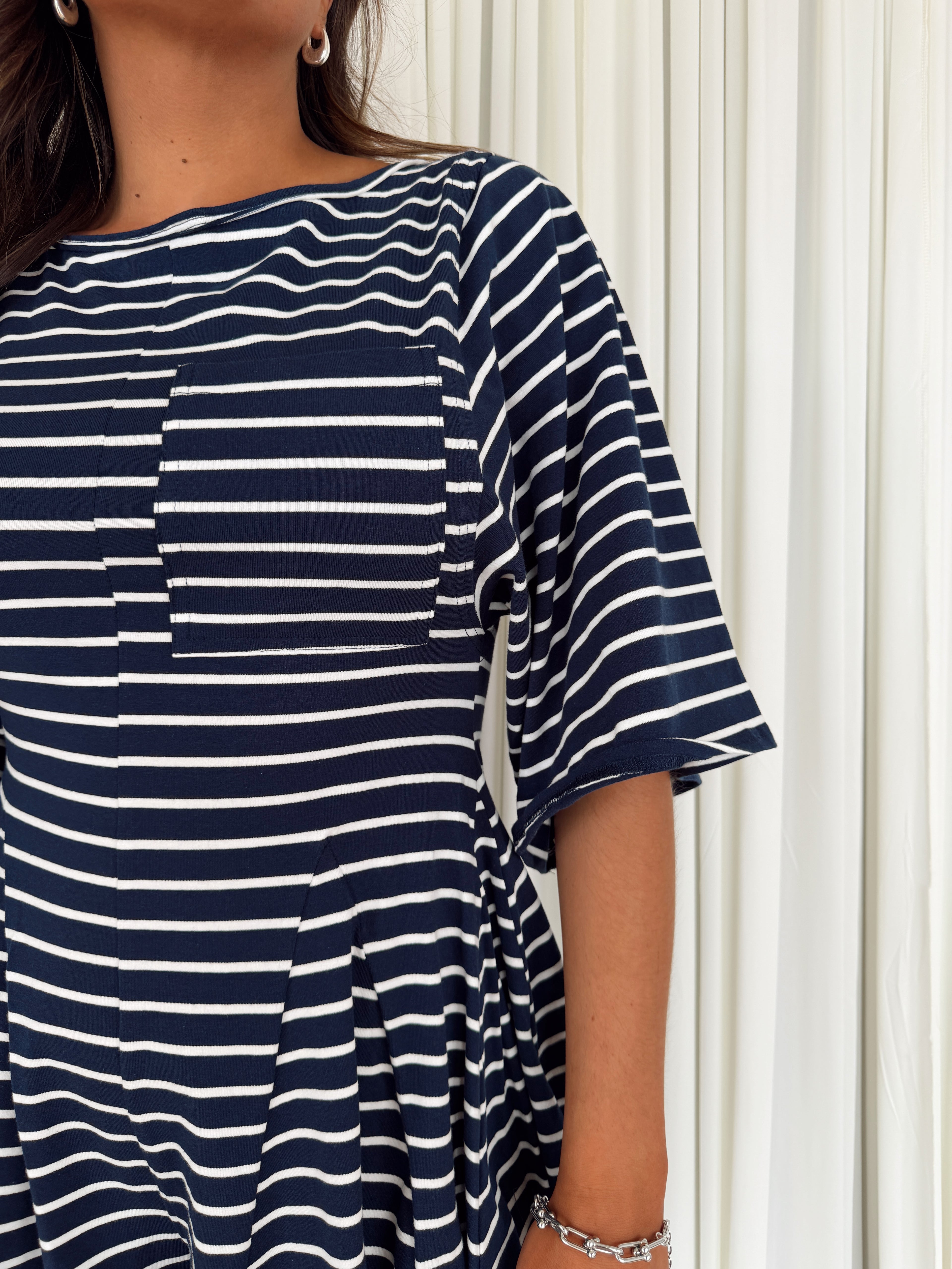 Striped Flowy Romper