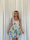 Floral Tiered Ruffle Romper