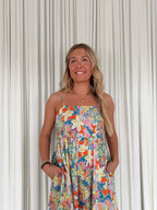 Tropical Garden Maxi Dress