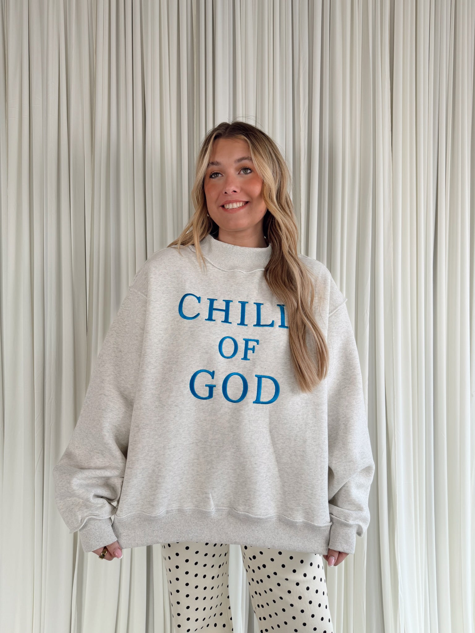 “Child of God” Embroidered Sweatshirt