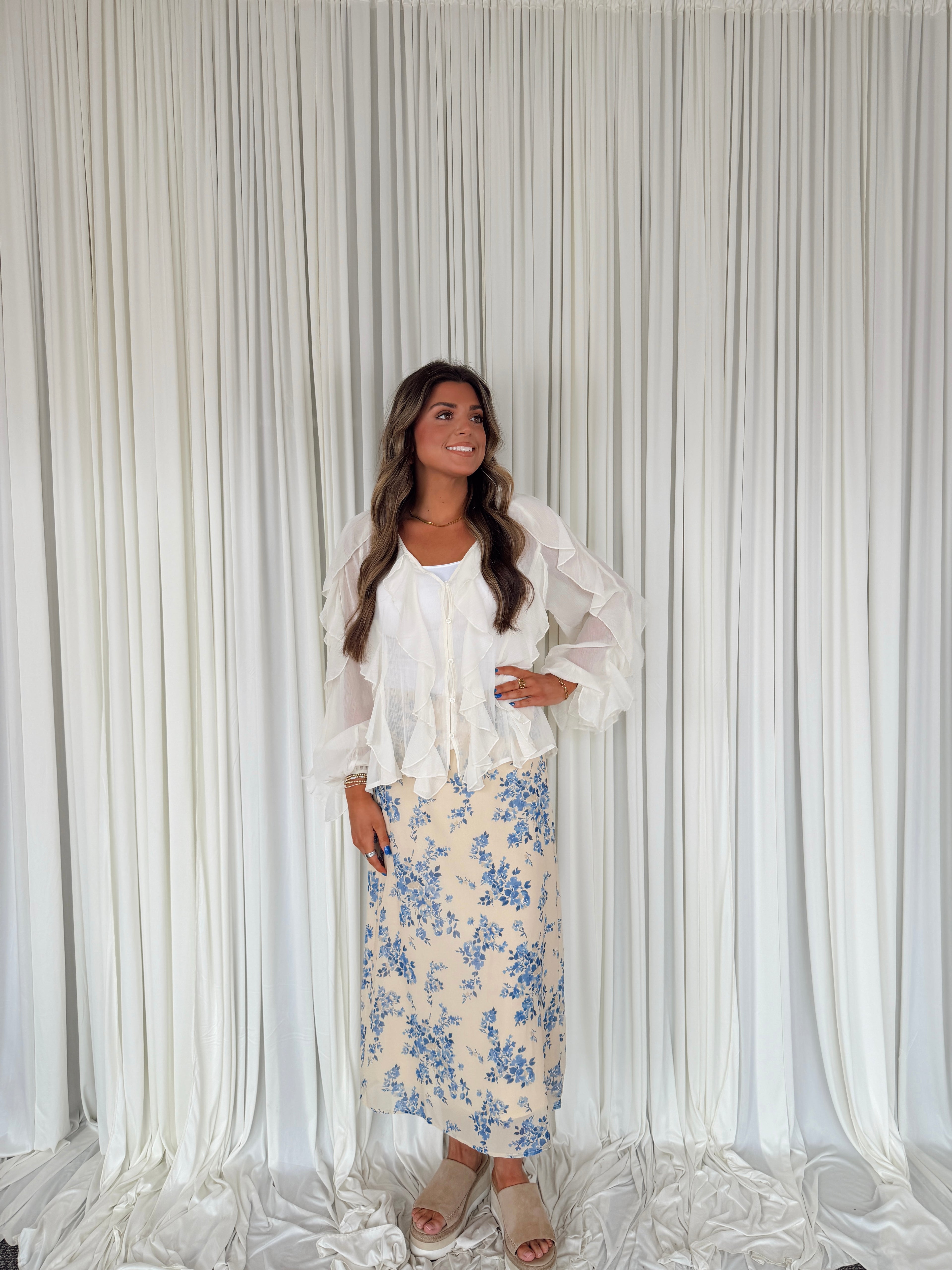 Etienne Floral Skirt Woven