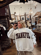 IT2594E-THANKFUL Thankful Oversized Sweatshirt