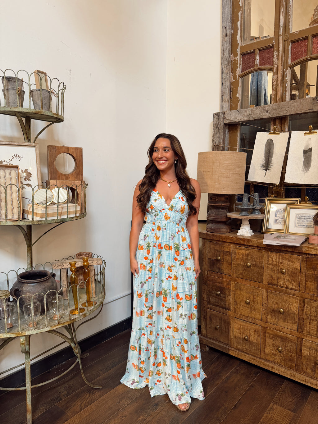 Citrus Grove Maxi Dress