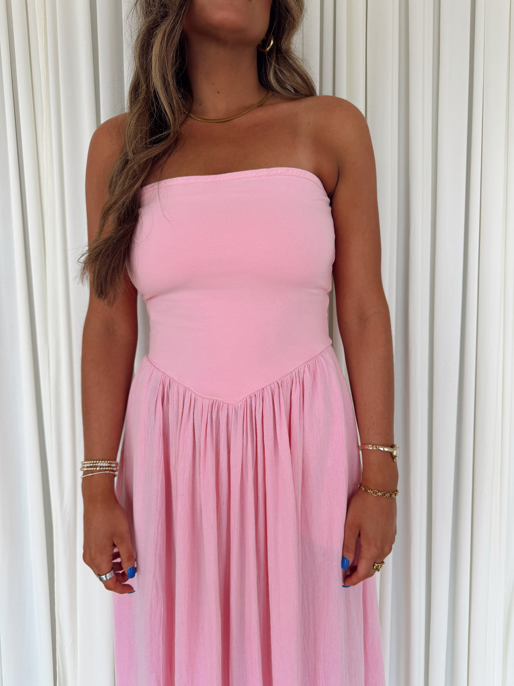 Strapless Maxi Dress