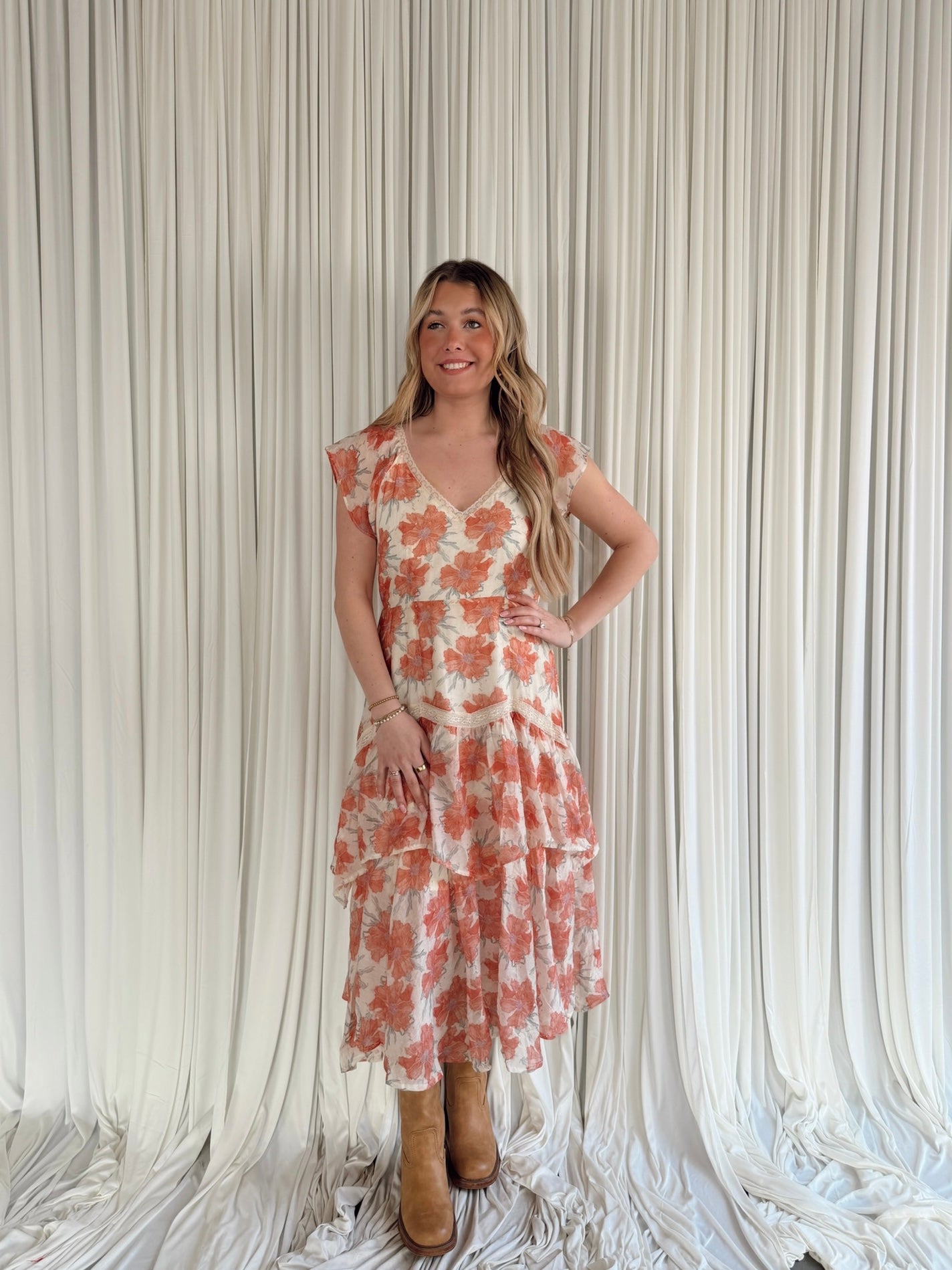 Moscato Floral Dress Woven