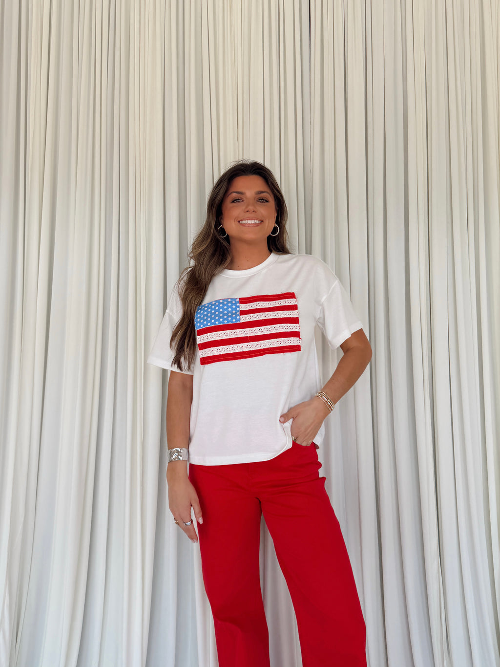 4th of July Flag T-shirt