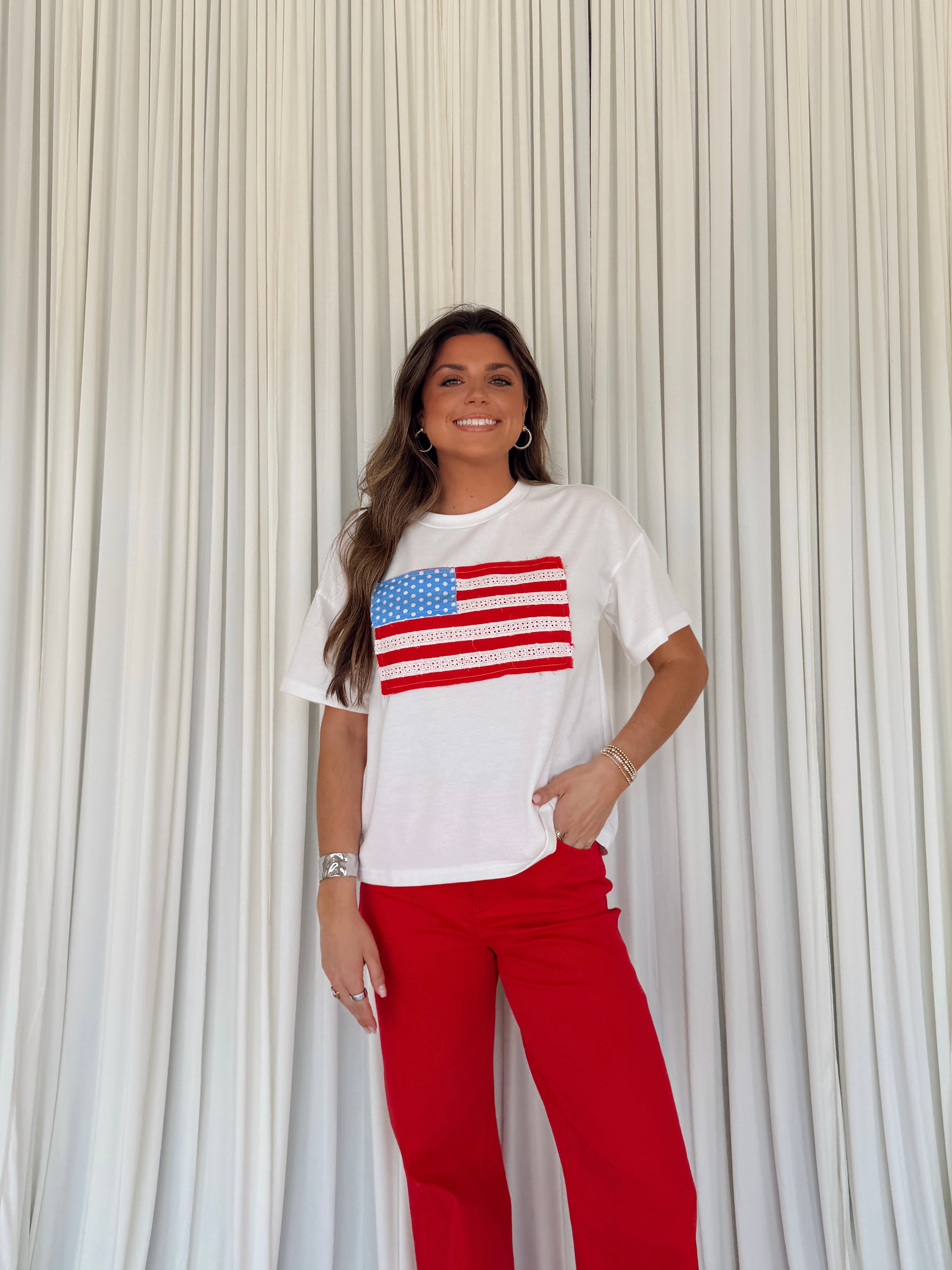 4th of July Flag T-shirt