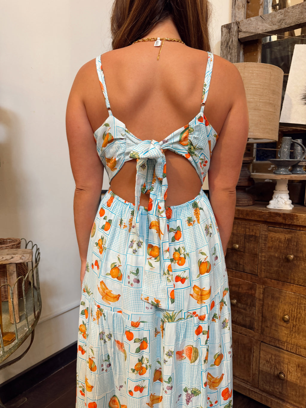 Citrus Grove Maxi Dress