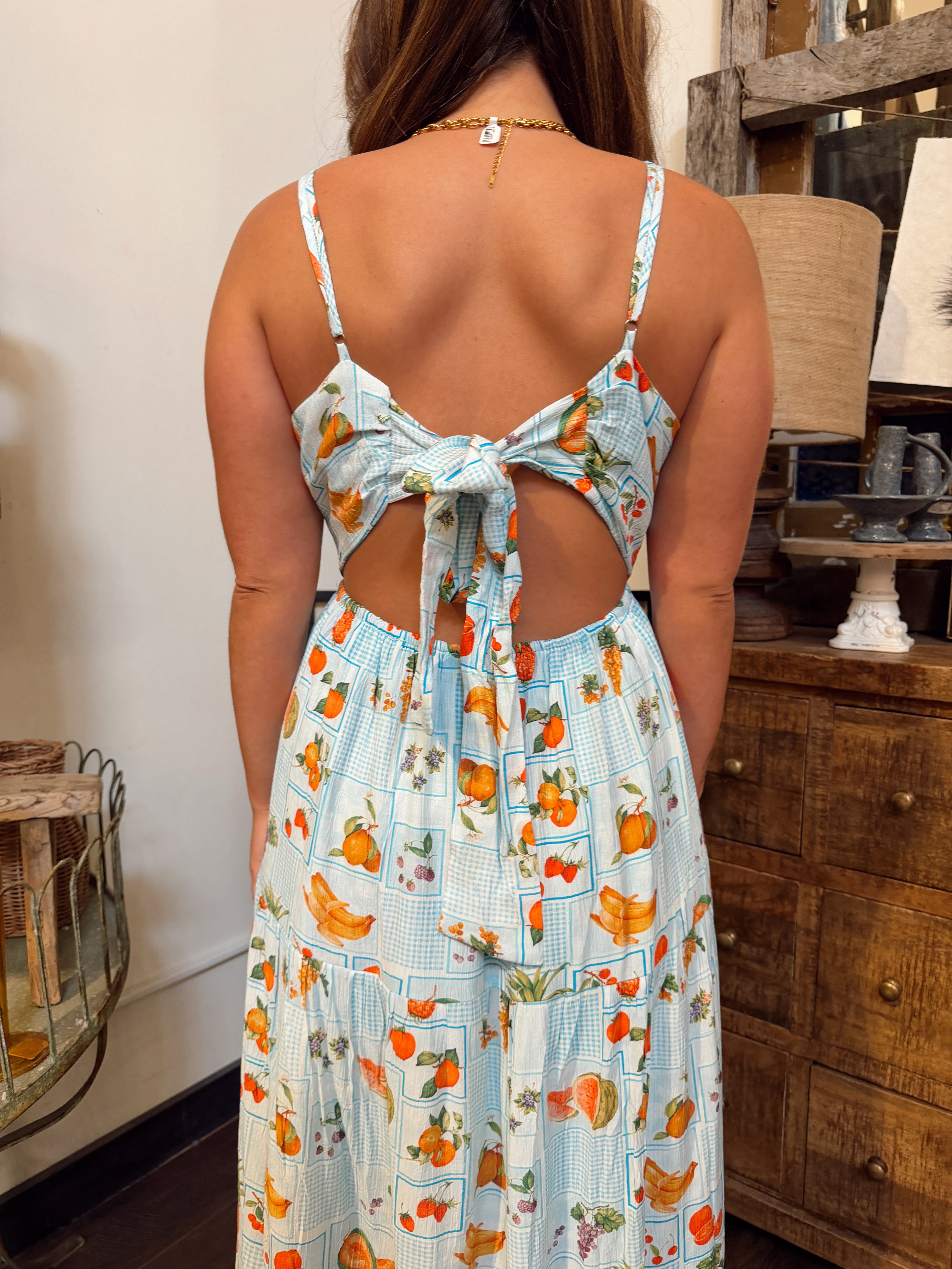 Citrus Grove Maxi Dress