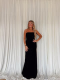 Chiffon Pintuck Maxi Dress