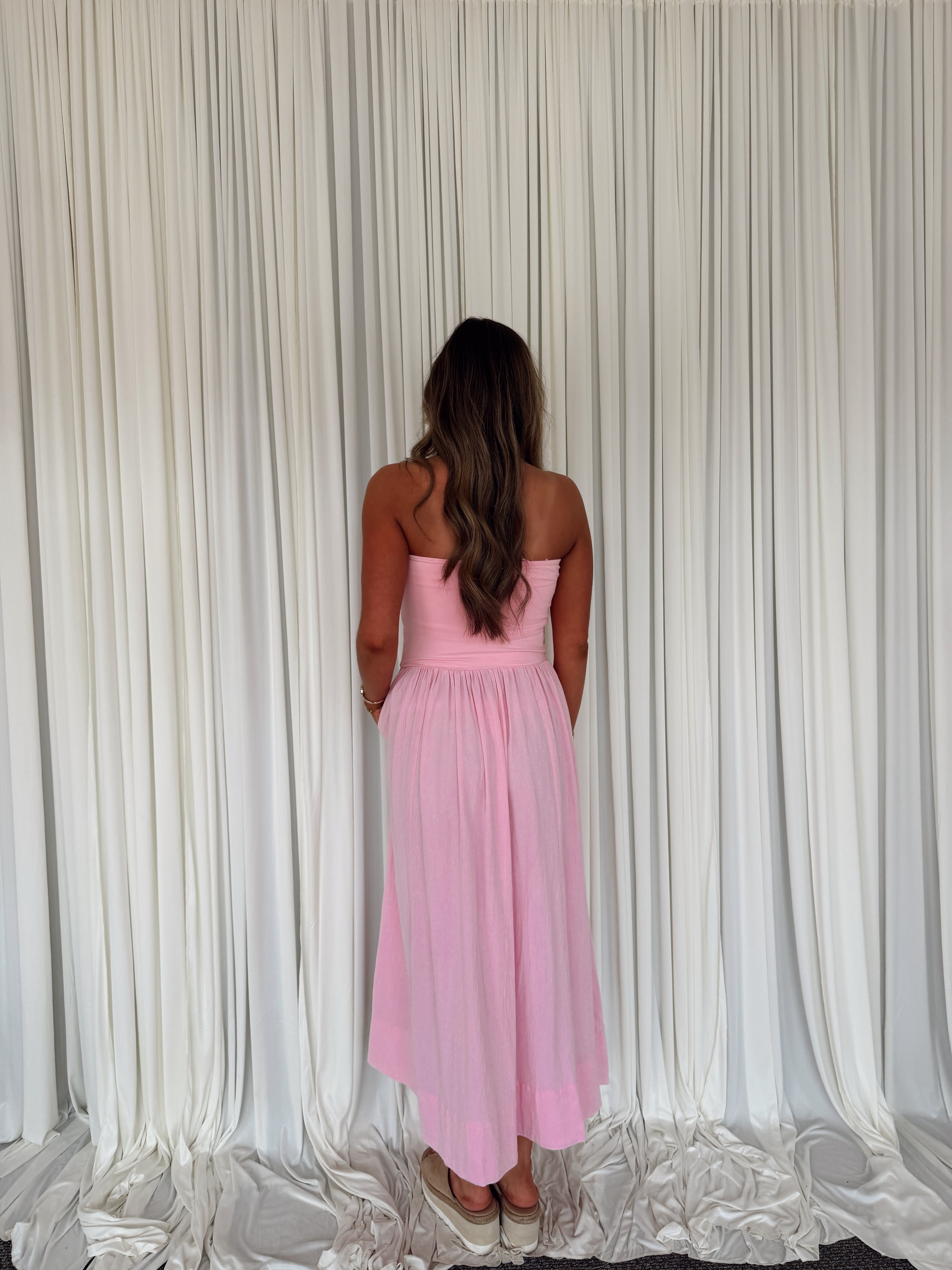 Strapless Maxi Dress