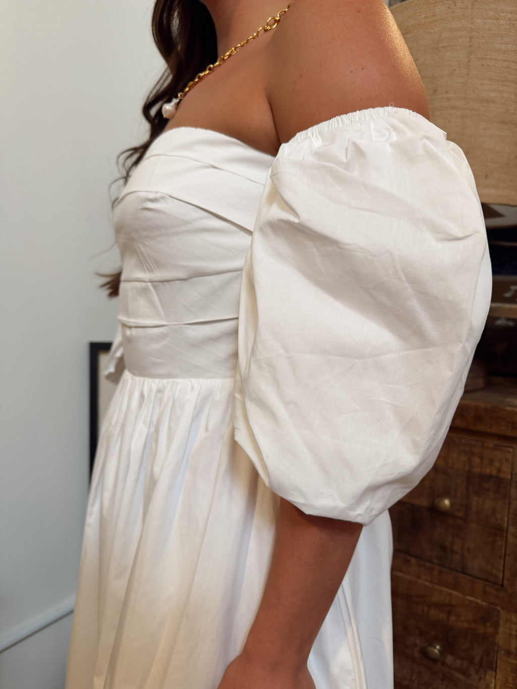 Off-the-Shoulder Maxi Dress