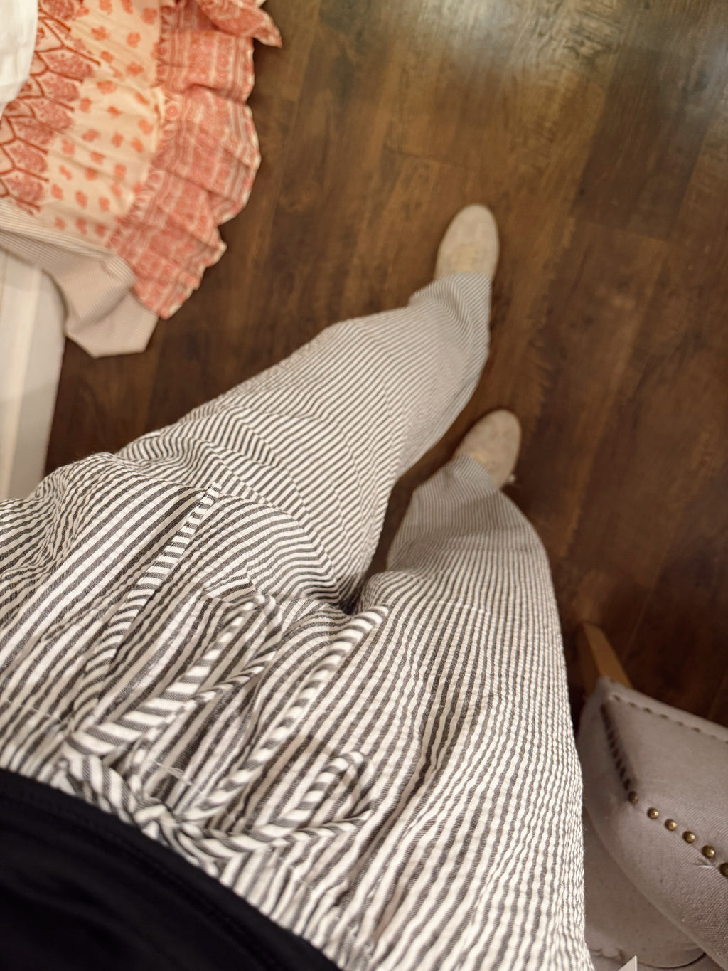 Striped Wide Leg Pants