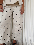 Polkadot Barrel Pants
