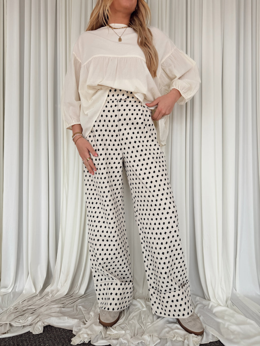 The Isolde Printed Pant
