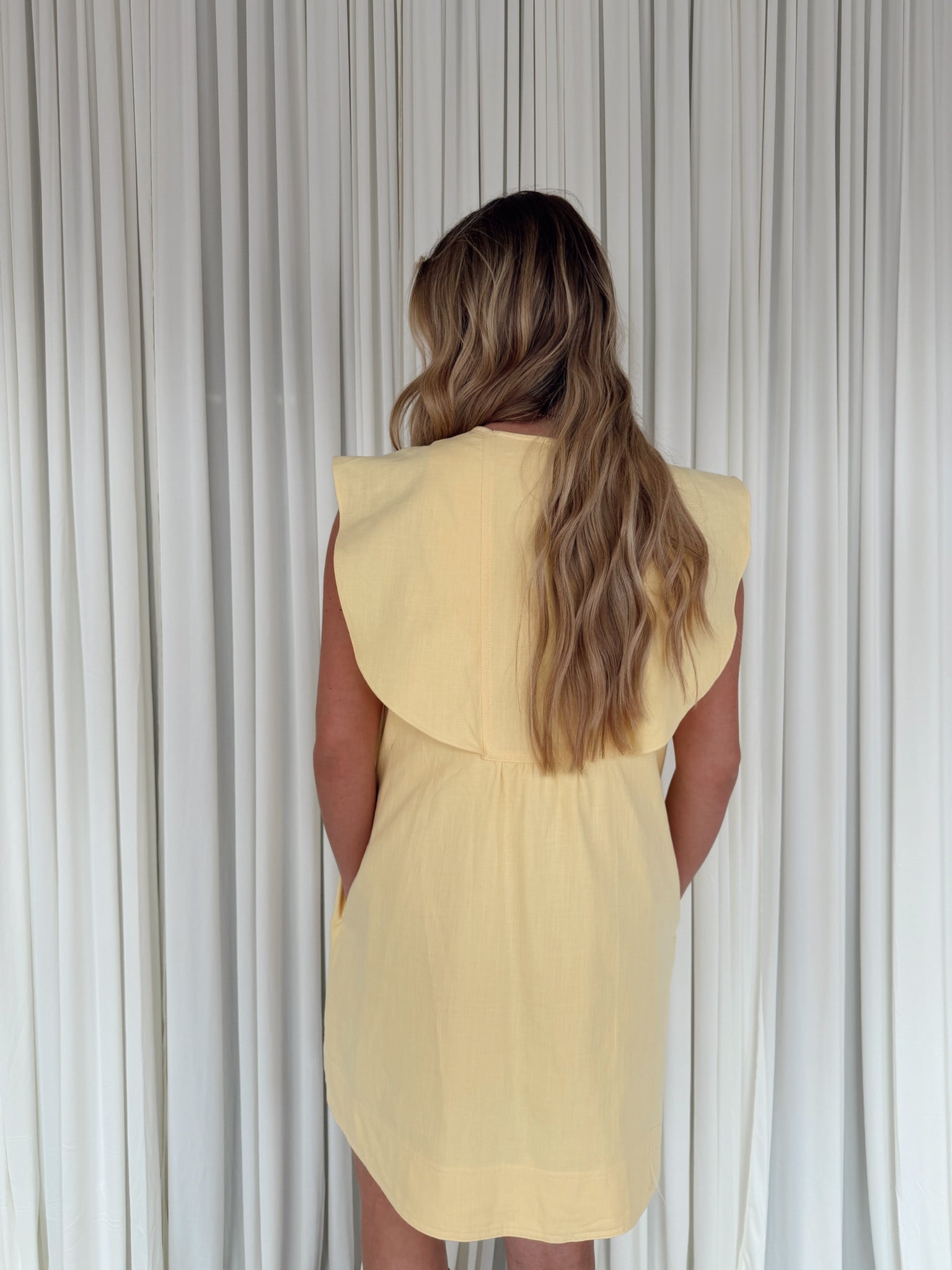 Sailor Collar Mini Dress