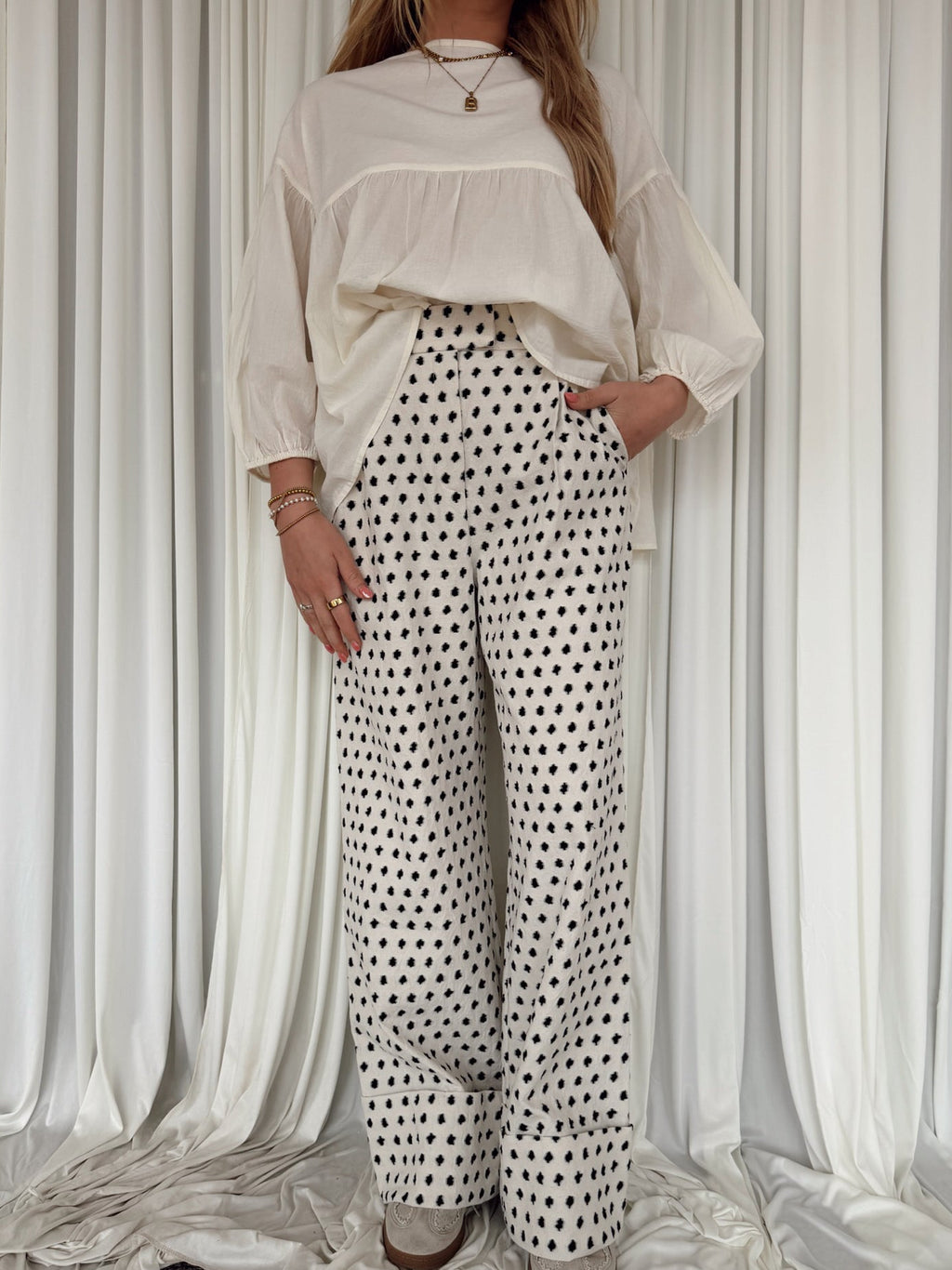 The Isolde Printed Pant