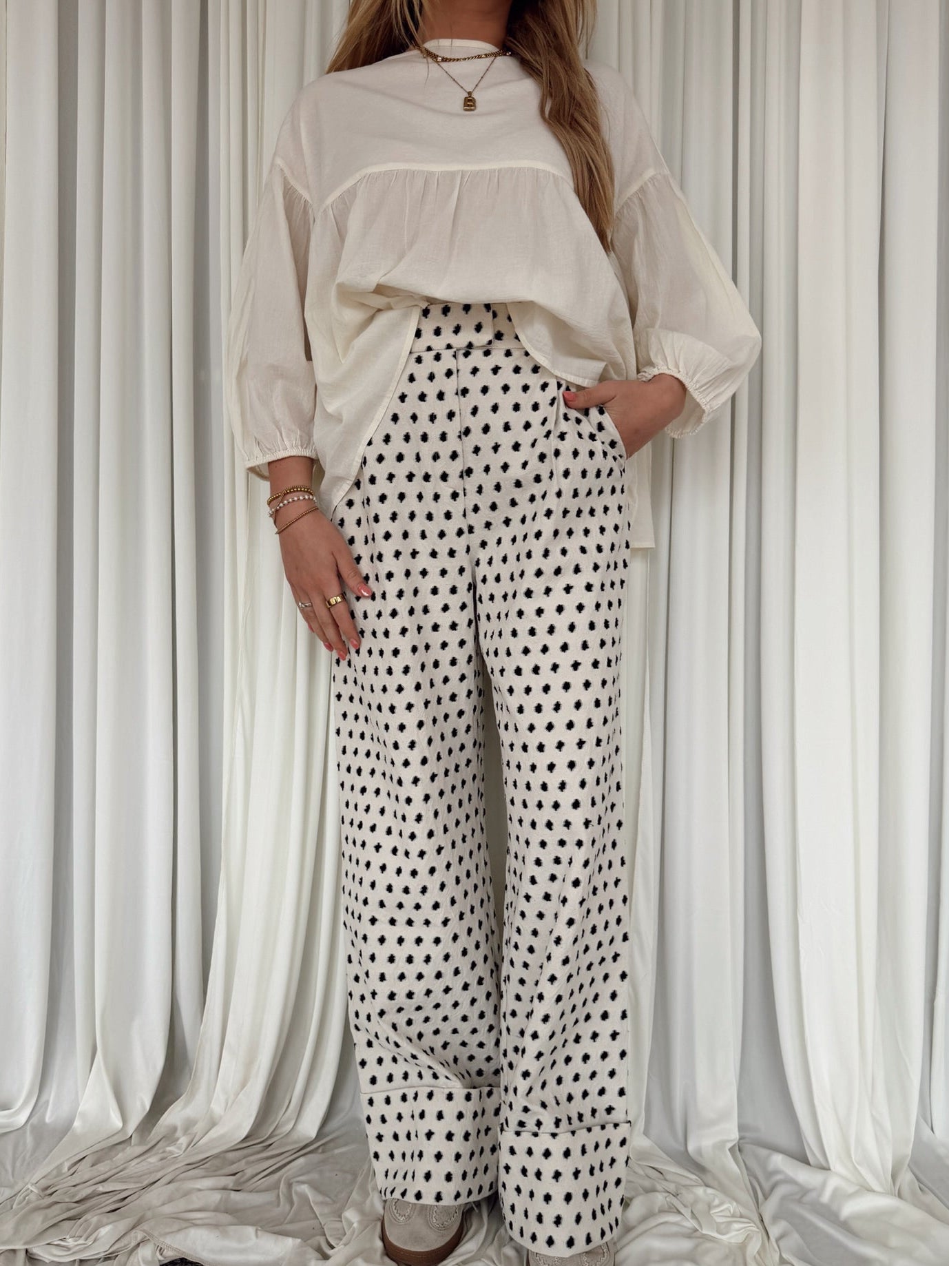 The Isolde Printed Pant