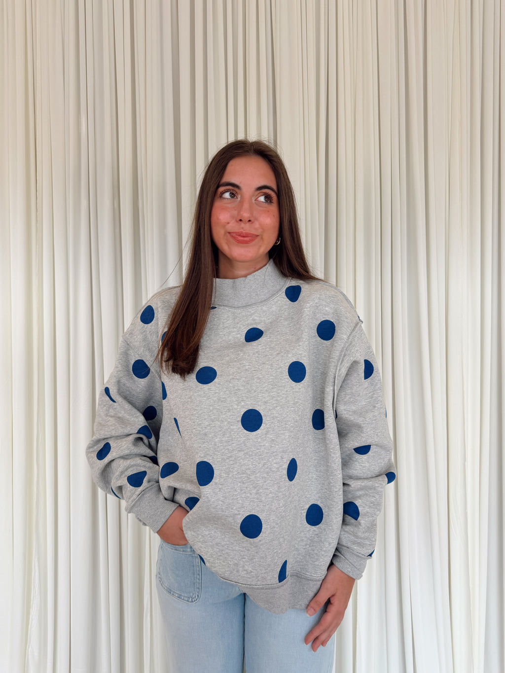 WRSHP Reversible Mock Sweatshirt