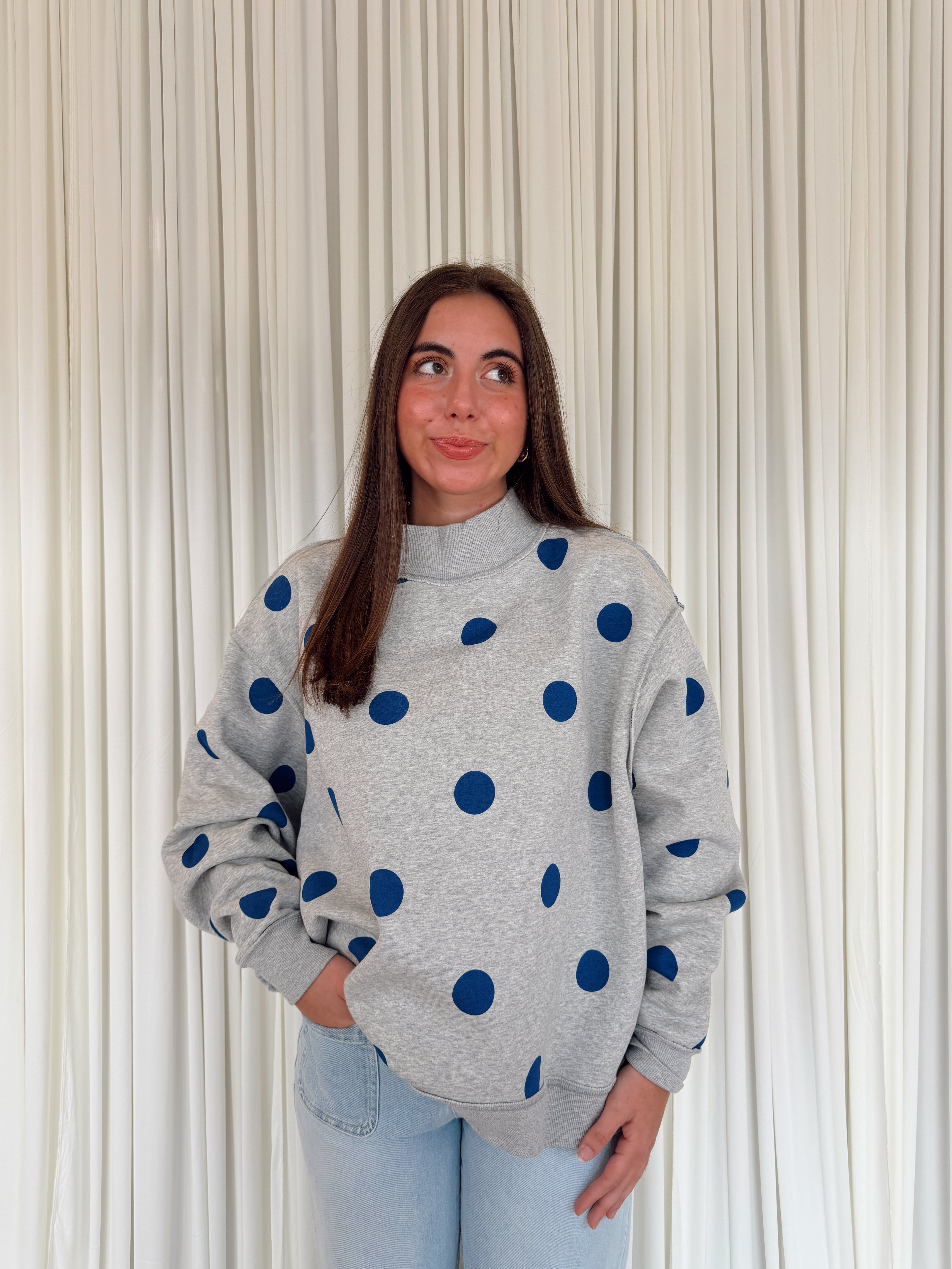 WRSHP Reversible Mock Sweatshirt